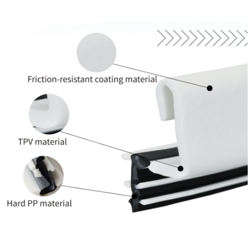 Three Types of Composite Sealing Strips Customizable