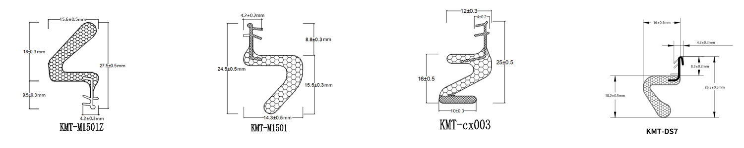 PU Foam Sealing Strip Customizable